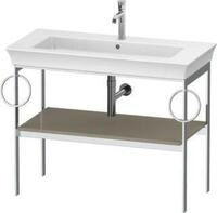 DURAVIT WT4547BH2H2 Metallkonsole bodenst. White Tulip