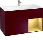 Villeroy & Boch V&B Waschtischunterschrank FINION 996x591x498 Reg go ma/Peony
