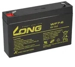 Kung Long WP7-6 6V 7Ah AGM Akku &ndash; passend f&uuml;r Panasonic LC-R067R2P