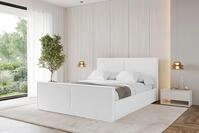ALTDECOR Polsterbett mit Bettkasten - VANTO-Z - 180x200 - Wei&szlig; - Bett mit...