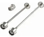 Pitlock Set 03, Vorderrad/Hinterrad, PITLOCK, silber
