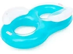 2-Personen-Schwimmring Cool ComfortTM mit R&uuml;ckenlehne 188 x 117 cm - Hellblau