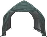 ShelterLogic Folien Zeltgarage Ger&auml;tehaus Gr&uuml;n 610x390x370 cm