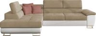 MIRJAN24 Ecksofa Cotere, L-Form Eckcouch mit Schlaffunktion und Bettkasten (Soft 017