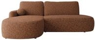 MIRJAN24 Ecksofa Loridu O, mit Schlaffunktion und Bettkasten, L-Form Sofa (Farbe: