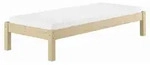 Massivholzbett Futonbett 100x200 Kiefer unbehandelt V-60.35N-10Rollrost und...