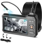 VEVOR Dual Lens Endoskopkamera mit 5 Zoll Bildschirm, 3000mAh Akku...