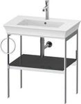 DURAVIT WT4543LH1H1 Metallkonsole bodenst. White Tulip