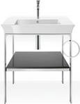 Duravit Waschtisch-Konsole White Tulip 68,4x45cm, Me, bo, HTH re, graph hgl