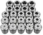 VEVOR ER40 Spannbuchsen Set 1/8 Zoll bis 1 Zoll, 23-tlg. Spannzangensatz, f&uuml;r