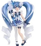 Character Vocal Series 01: Hatsune Miku Figma Actionfigur Snow Miku: Crystal...