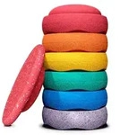Stapelstein&reg; Winter Special Rainbow Set classic inkl. Board und Original Limited