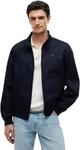Tommy Hilfiger Herren &Uuml;bergangsjacke Classic Harrington mit Stehkragen, Blau (De