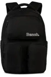 Bench. Freizeitrucksack Rucksack mit Laptopfach Solid Backpack Black schwarz -