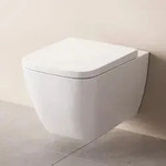AM.PM H&auml;nge-WC sp&uuml;lrandlos Aquaspin Toilette inkl. WC Sitz mit Softclose
