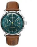 Zeppelin M&eacute;diterran&eacute;e Herrenuhr 9670-4 - T&uuml;rkis