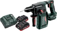 Metabo KH 18 LTX BL 24 Akku Bohrhammer 18 V 2,2 J SDS Plus Brushless + 2x LiHD...