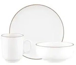 Seltmann Weiden Sento Home Pure Lines Fr&uuml;hst&uuml;cks-Set 18-teilig - Cocoa Brown -