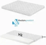 Schaumstoffmatratze MEDIRO ERGO+ 10 cm H2 &ndash; hochelastische Matratze mit...