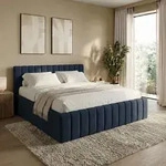 Home Collective Polsterbett 120x200 cm Bett inkl. Lattenrost Doppelbett...