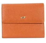 Portemonnaie ASTI Geldb&ouml;rse M 8 Kartenf&auml;cher orange Damen - Leder - Orange