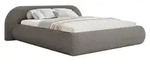 Selsey Shels - Polsterbett mit Bettkasten, Boucl&eacute; Braun, 200x200 cm - Braun