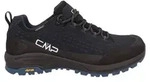 CMP Herren Wanderschuh Vertyx Low WP Trekking Shoes Blau 45 - Blau/Schwarz - 45