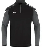 JAKO Kinder Ziptop Performance, Schwarz/Anthra Light, 140 - Schwarz - 140
