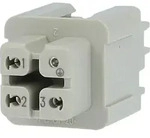 HARTING Han 3A Buchseneinsatz (F) Quick-Lock-Anschluss, 3-polig+PE 230V/400V, 10A - 1