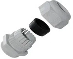 Plica Kabelverschraubung KV M50 PA 6 M50 (24-38,5) PA6 lichtgrau 935344050