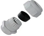 Plica Kabelverschraubung KV M32/29 PA 6 M32 (14-25) PA6 lichtgrau 935344032