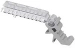 Phoenix Contact 1000708, 50 St&uuml;ck(e), Polyamid, Polycarbonat, Grau, Transparent, -40