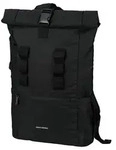 Rolltop Rucksack Daily | Fahrradrucksack wasserabweisend & nachhaltig - Schwarz