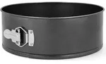Quid Sweet Grey Springform aus lackiertem Stahl, 28 x 10 cm, Schwarz - Schwarz