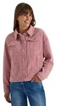 Cecil Damen Cord-Overshirt im Washed-Look - Rosa - L