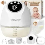 Elektrische Milchpumpe Twinky &ndash; Praktisches Abpumpen - Speicherfunktion - 4...