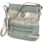 Rieker Damen Crossbody Bag/ Schultertasche/ Umh&auml;ngetasche Gr&uuml;n Kunstleder S -...