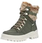 Rieker Stiefelette Stiefelette Veloursleder - Olive - 36