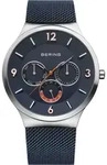 Bering - Armbanduhr - Herren - Chronograph - Classic silber geb&uuml;rstet...