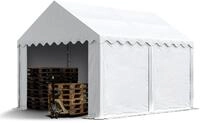 TOOLPORT Lagerzelt 3x4 m Zelthalle Unterstand Weidezelt PVC Plane 700 N...