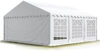 TOOLPORT Partyzelt Festzelt 5x6 m Garten-Pavillon PVC Plane 700 N in wei&szlig;