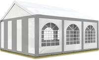 Hochwertiges Partyzelt 4x6 m Pavillon Zelt ca. PE Plane 450 N Gartenzelt Festzelt