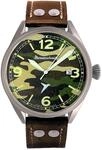 Messerschmitt ME-43ARMY Herrenuhr f&uuml;r Flieger Vintage Camouflage-Muster