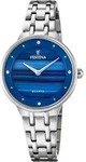 Festina Damen Armbanduhr F20600/A Mademoiselle Edelstahl - Blau