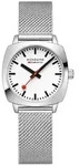 Mondaine Cushion MSL.31110.SM Damenarmbanduhr - Silber