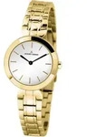 Jacques Lemans 1-2079C Damen-Armbanduhr, Edelstahl-Geh&auml;use, Metall-Armband -...