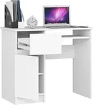 PC-Schreibtisch AKORD PIKSEL links Wei&szlig; Schublade B90 x H77 x T50 cm - Wei&szlig;