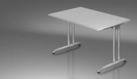 Schreibtisch lichtgrau 1200x800 mm