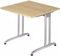BELA 8 S - 80 x 80 Eiche - Braun