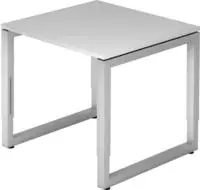 REGO 8 S - 80 x 80 Grau/Silber h&ouml;henverstellbar - Grau